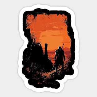 dark souls Sticker